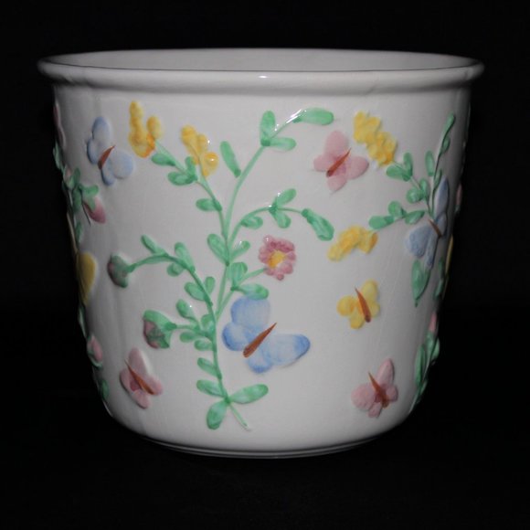 Vintage Vista Alegre Planter | Made in Portugal | Footed Planter with Ha… - Picture 15 of 15